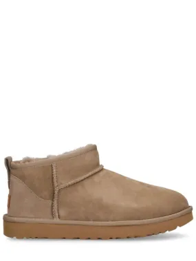 Classic Ultra Mini Shearling Boots