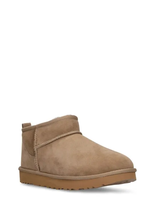 Classic Ultra Mini Shearling Boots