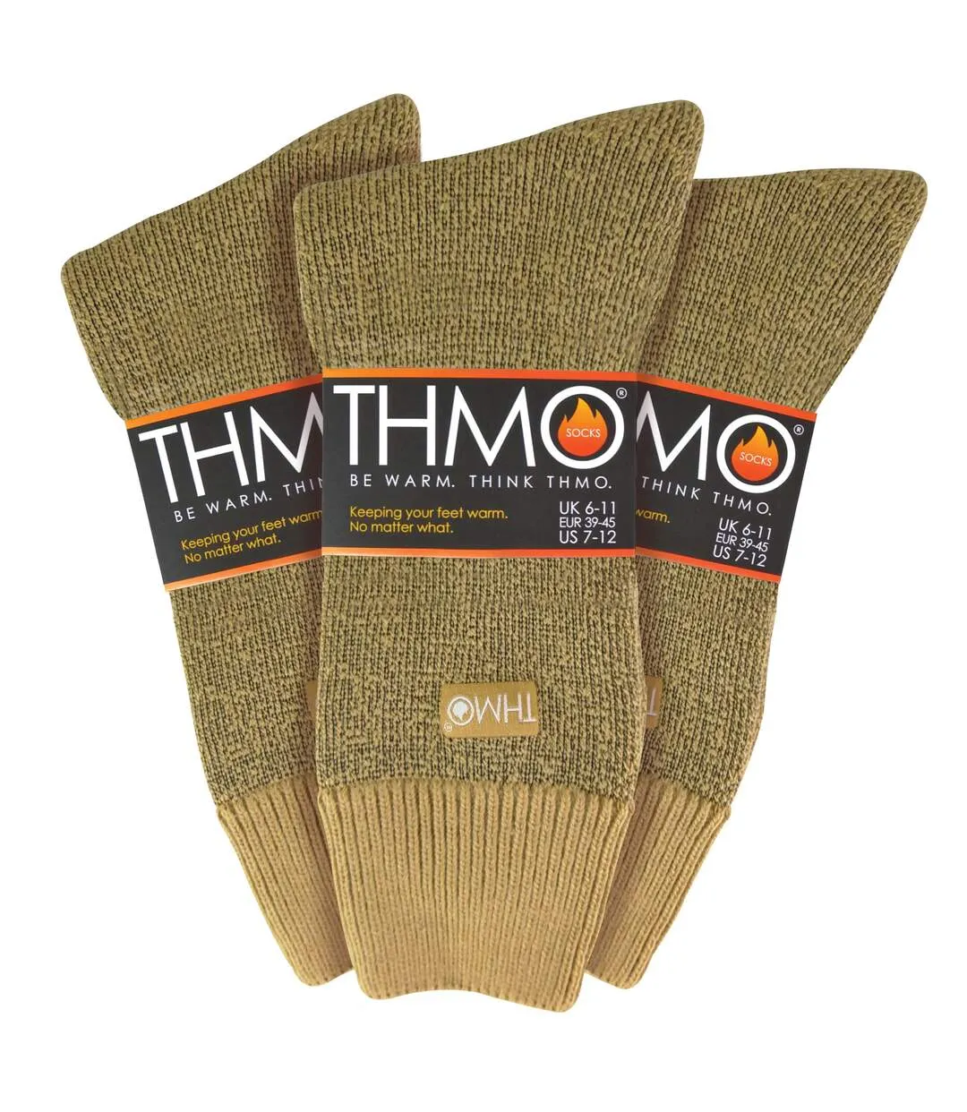 3-Pack of Thick Winter Men's Thermal Socks from THMO