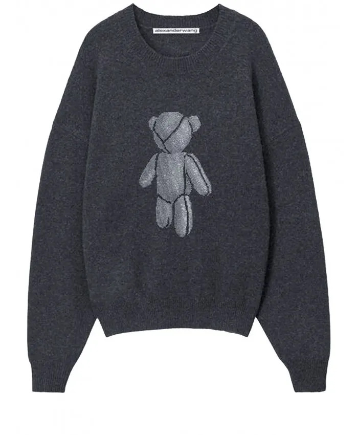 Alexander Wang Wool Long Sleeves, Crew Neck, V-Neck & Crew Neck