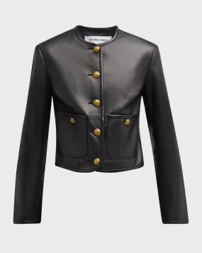 Andrea Leather Jacket)