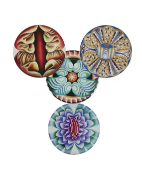 Judy Chicago Coasters x Set of Four