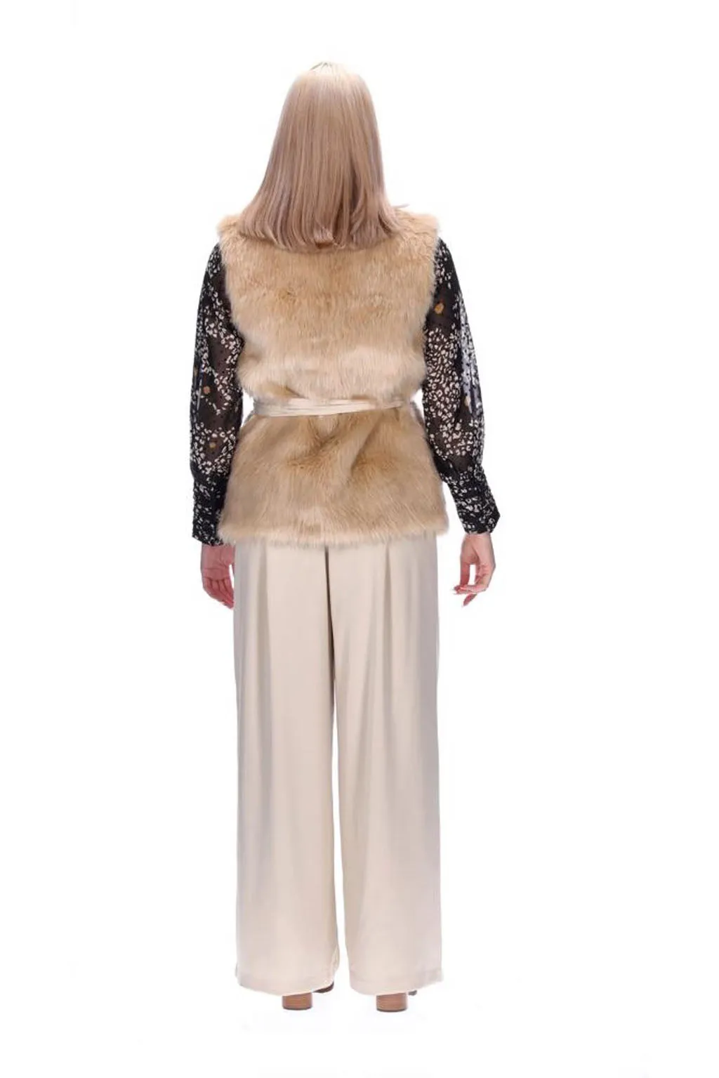 Augustine Amaya Helen Faux Fur Vest