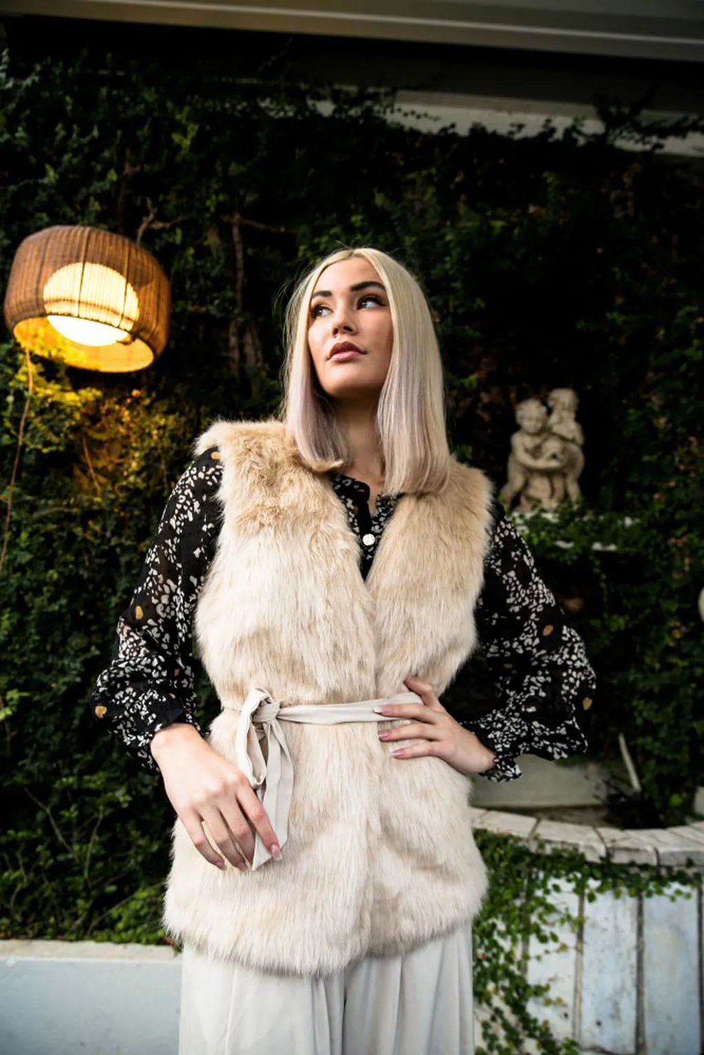 Augustine Amaya Helen Faux Fur Vest