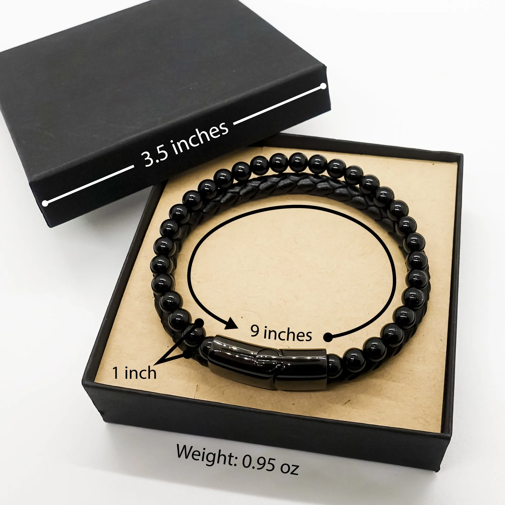 Trendy Sarcastic Stone Leather Bracelets for Assistant - Great Gift Idea