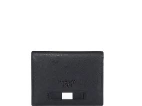 Foldover Wallet with Bally Logo Plaque