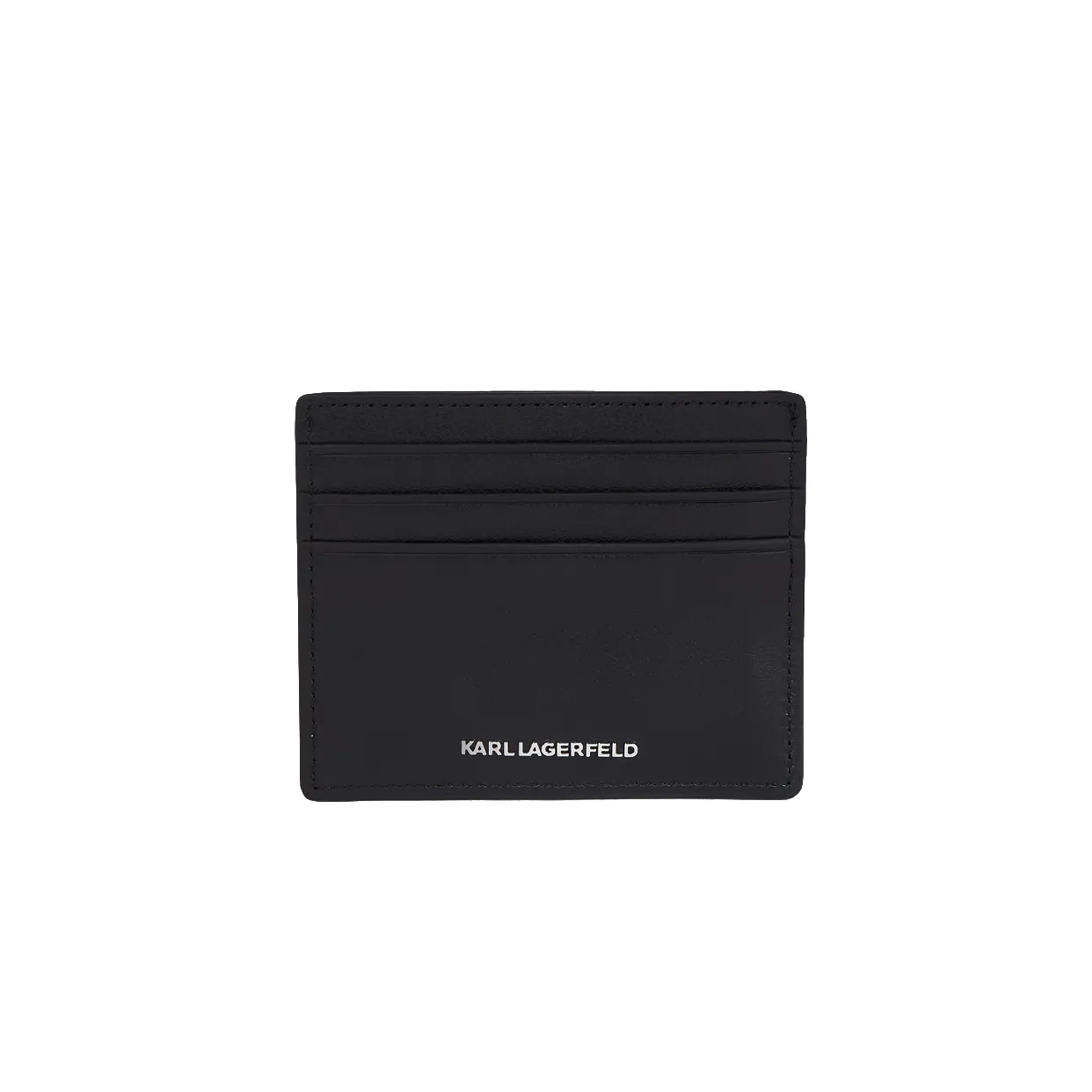 Black K/Ikonik Leather Cardholder