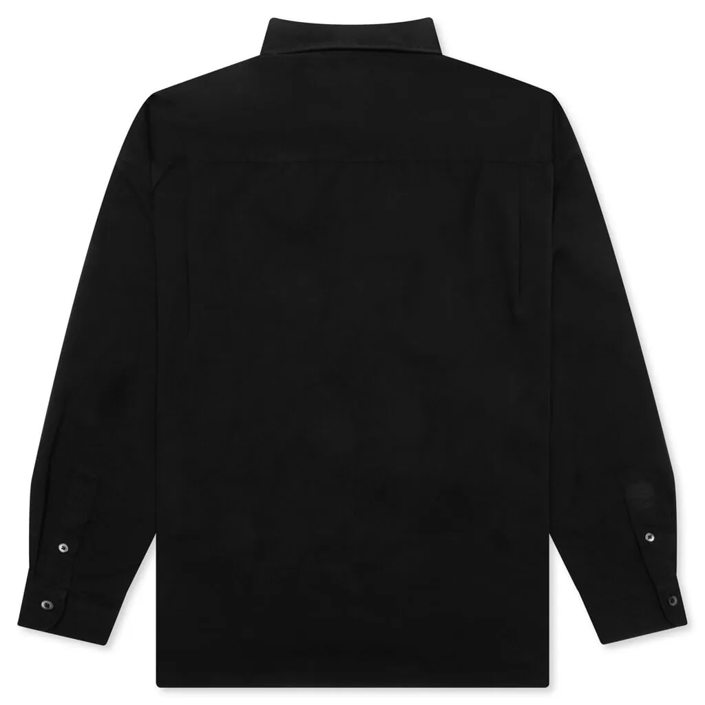 Long Sleeve Black Top