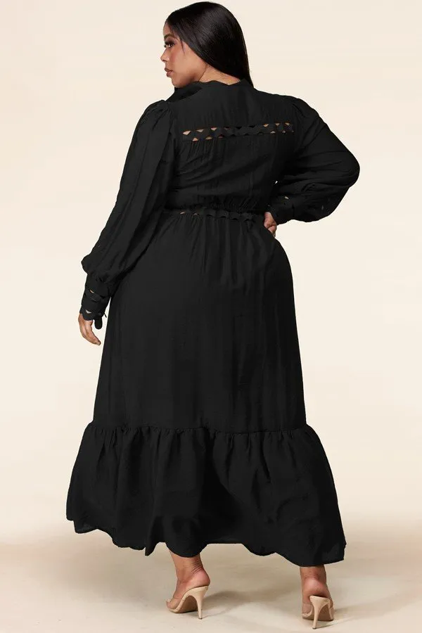 Curve Black Maxi Dress