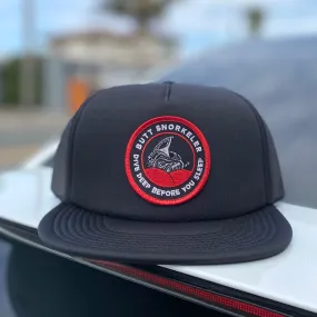 Bold Black & Red Trucker Cap