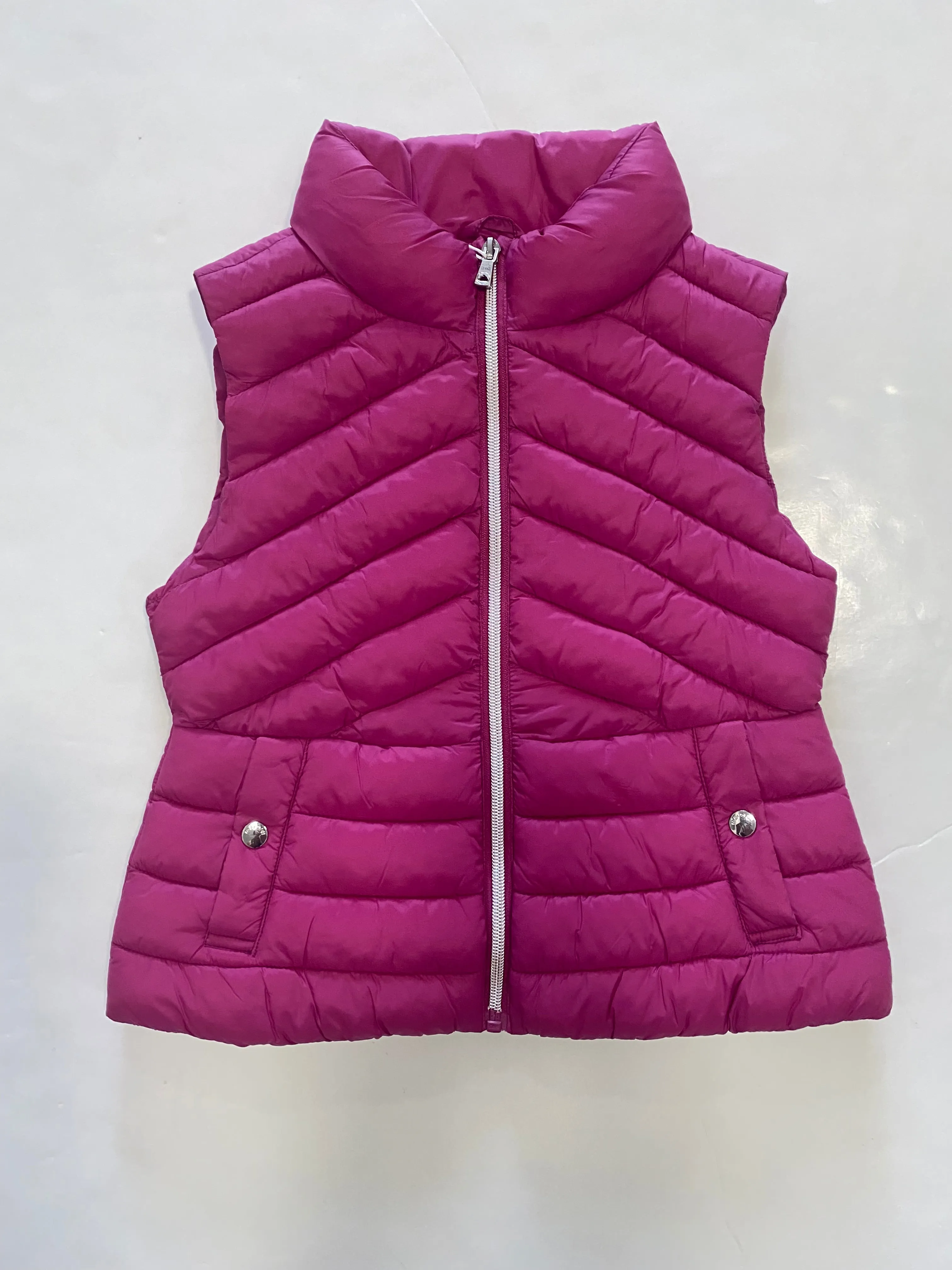 Watercolor Puffer Vest