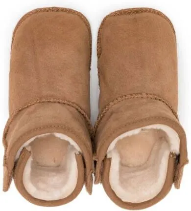 Brown Classic Shearling Boots for Kids by UGG Baby