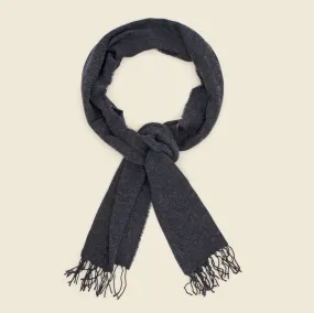 Charcoal Wool Scarf