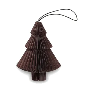 Chocolate Tree Paper Ornament