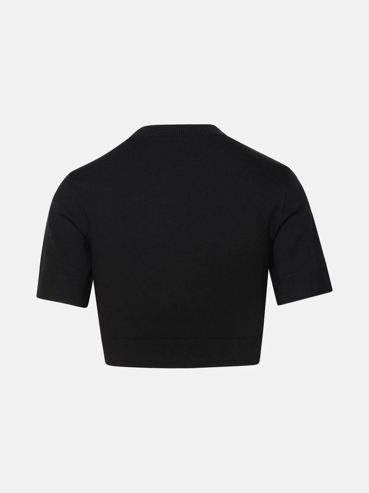 PATOU  |Wool Short Sleeves Crew Neck