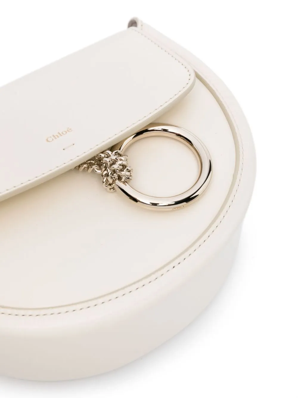 CHLO Misty Ivory Leather Women's Crossbody Bag - SS24 Collection