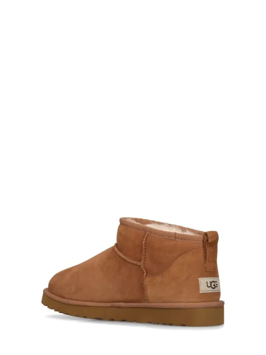 Classic Ultra Mini Shearling Boots Ugg