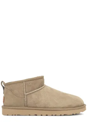 UGG Classic Ultra Mini suede boots