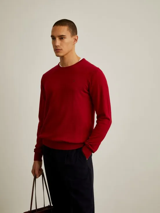 Cotton and cashmere blend sweater