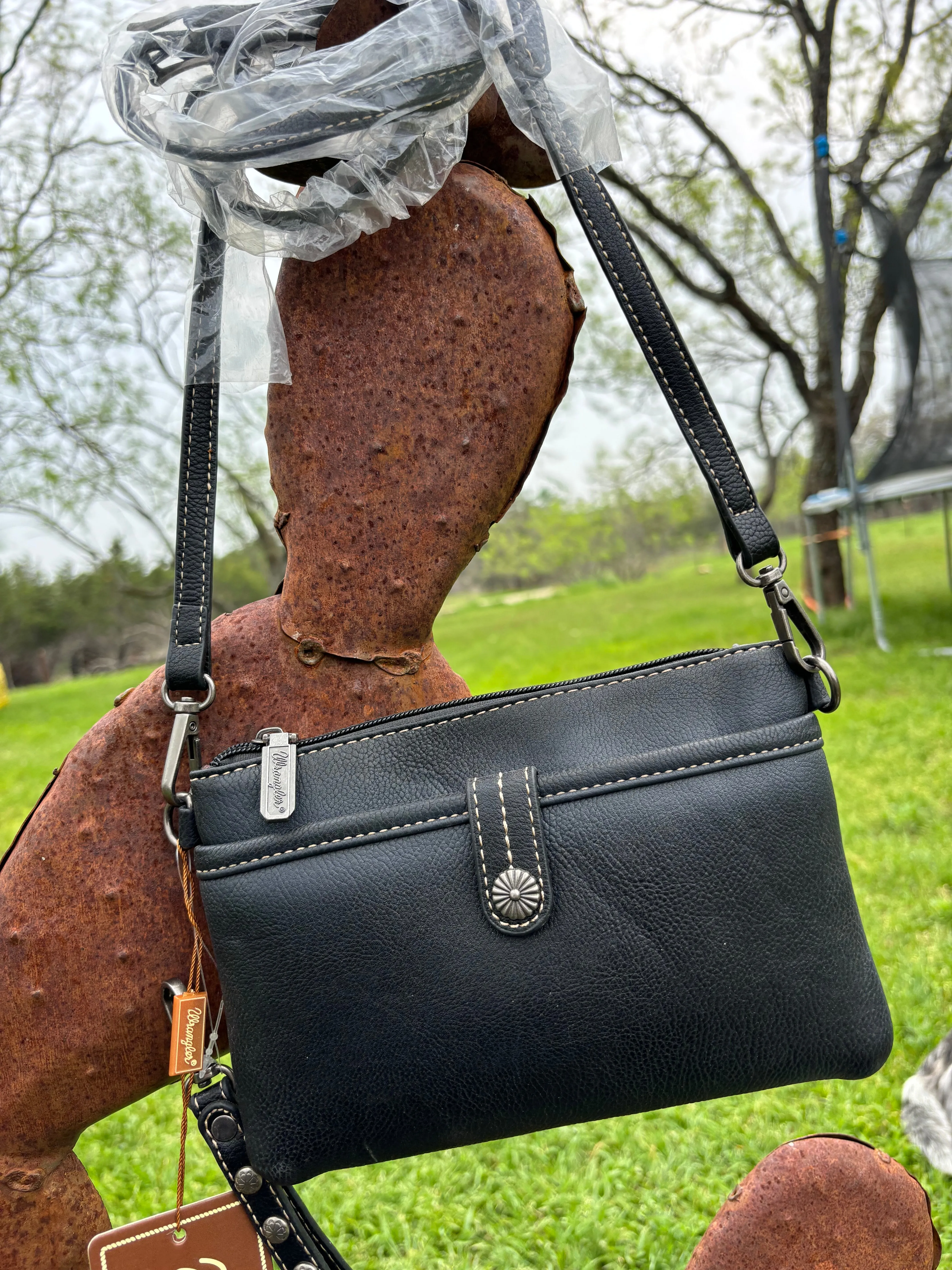 Crossbody Bag in Leather