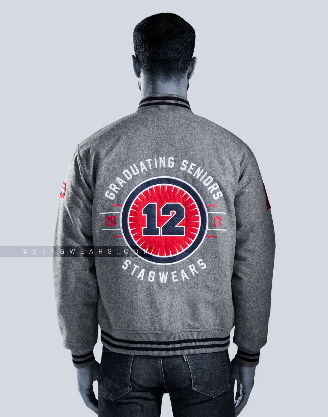 Wool Varsity Jackets by 'Custom'