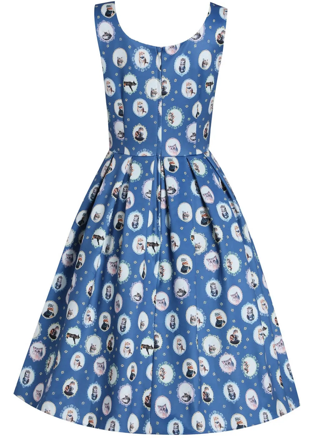 Amanda Cat In the Mirror 50's Swing Dress