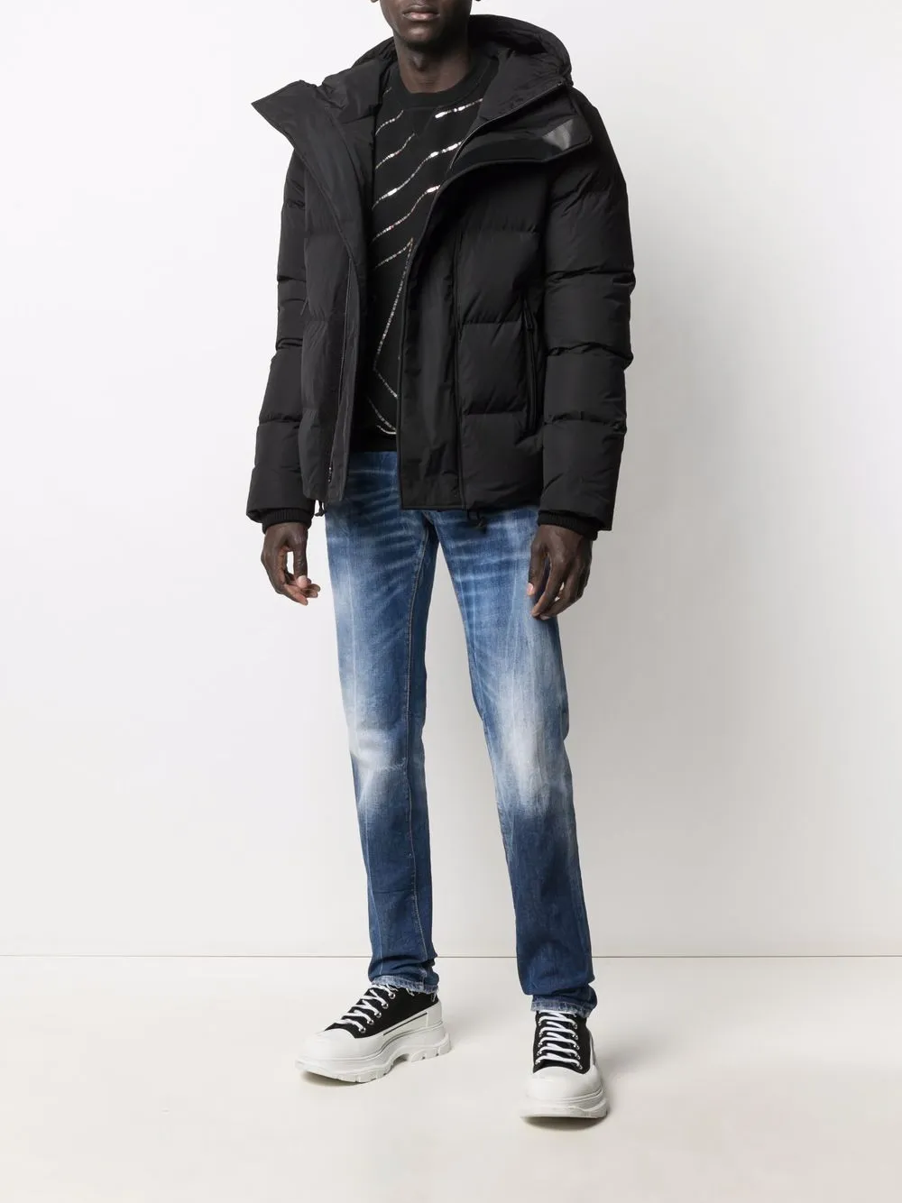 Dsquared2 Nylon Down Jacket