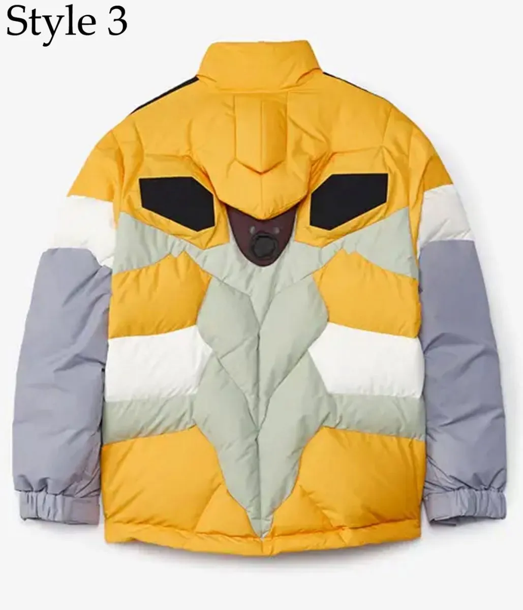 Evangelion Iffy Chris Brown Puffer Coat