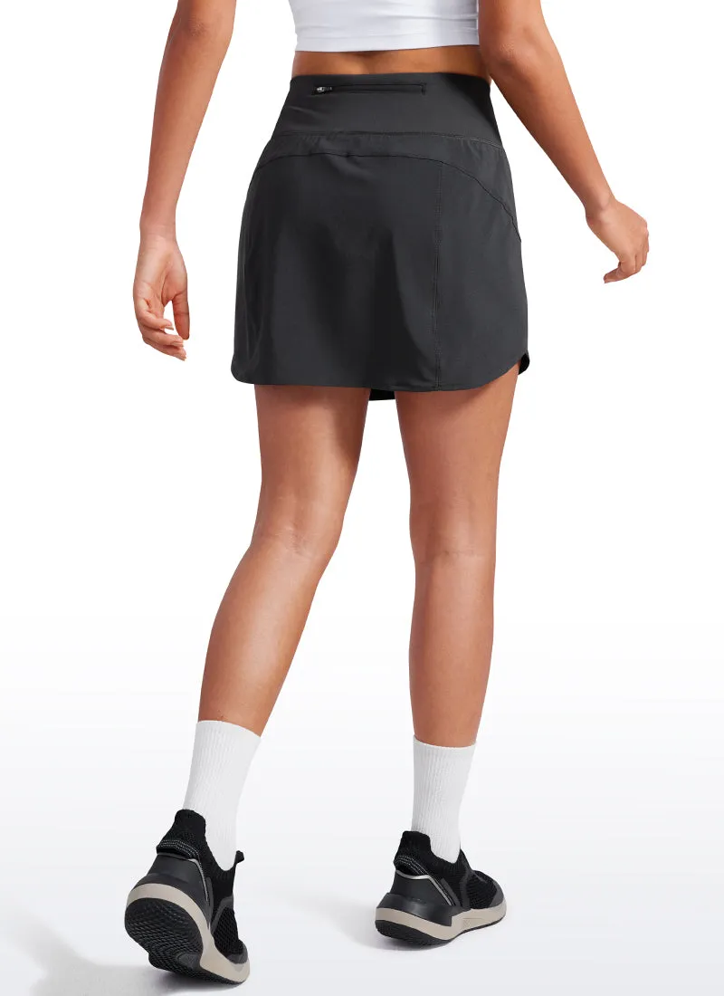 14'' High Waist Golf Skirt with Soft Feathery Fit