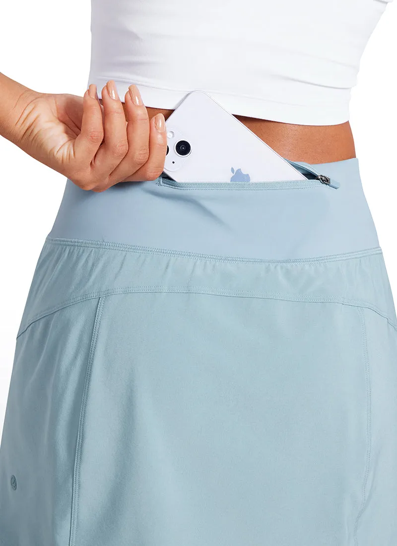 14'' High Waist Golf Skirt with Soft Feathery Fit