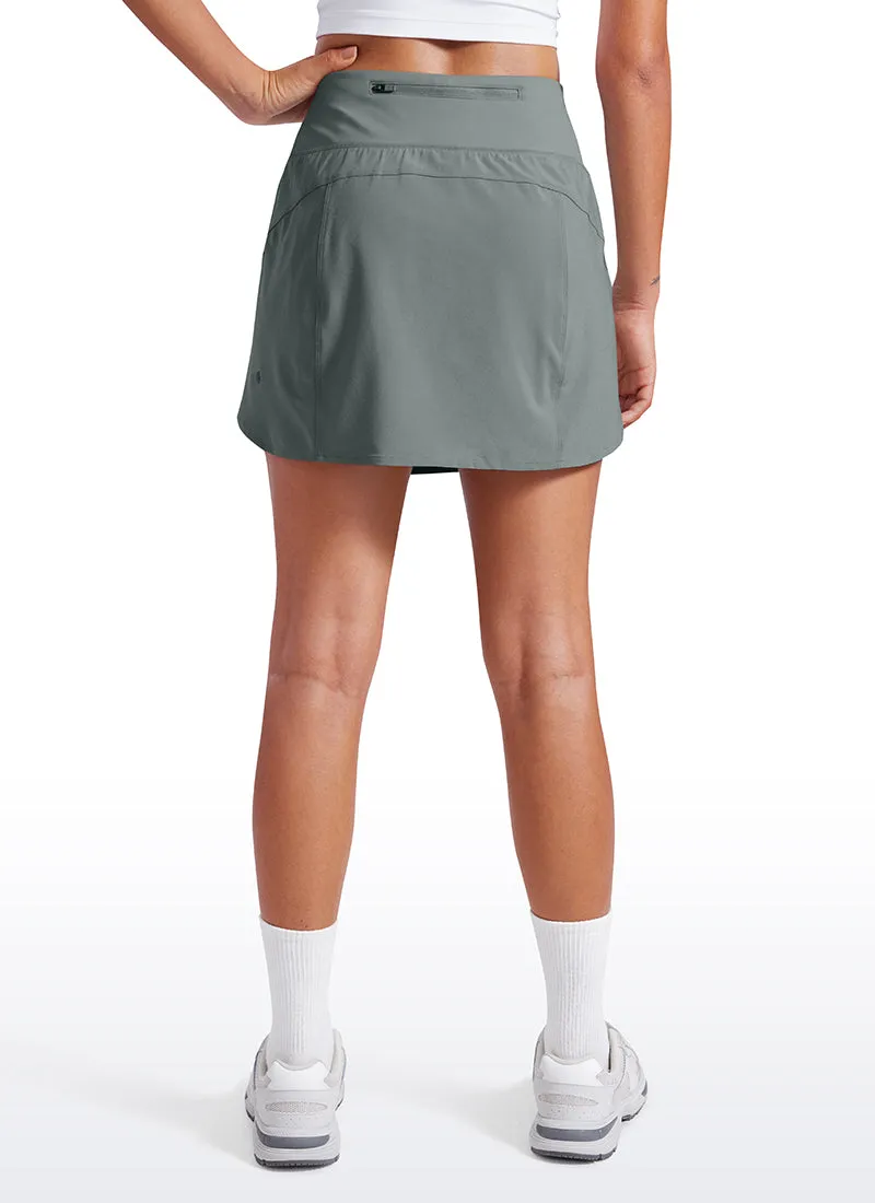 14'' High Waist Golf Skirt with Soft Feathery Fit