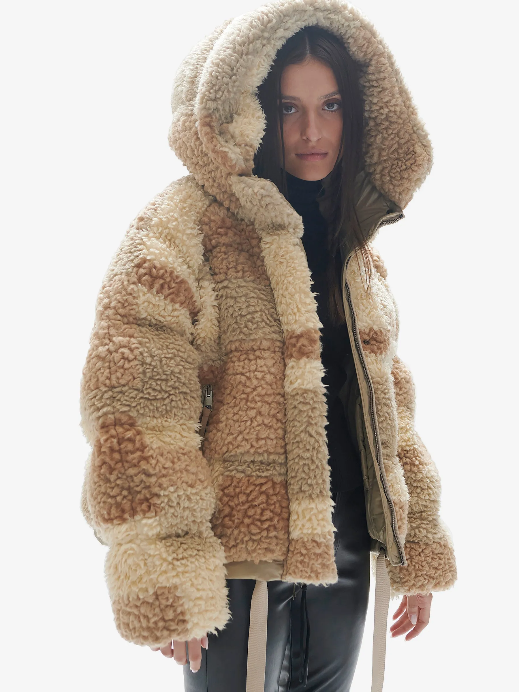 Cozy Sherpa Puffer