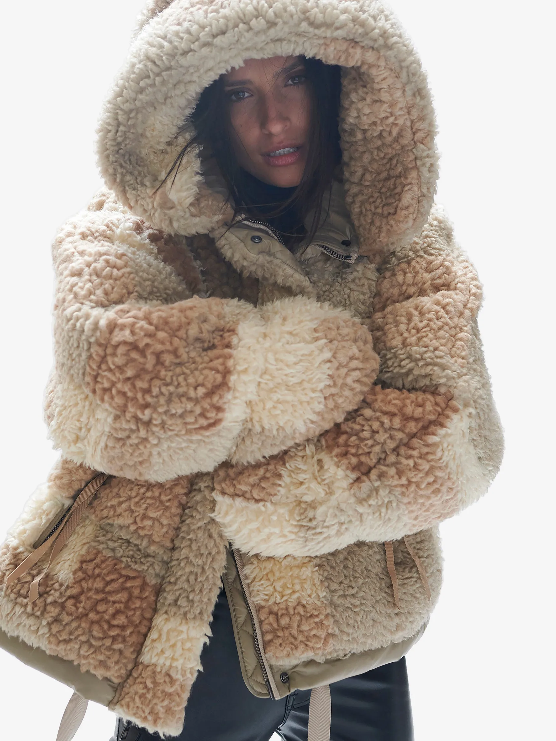 Cozy Sherpa Puffer