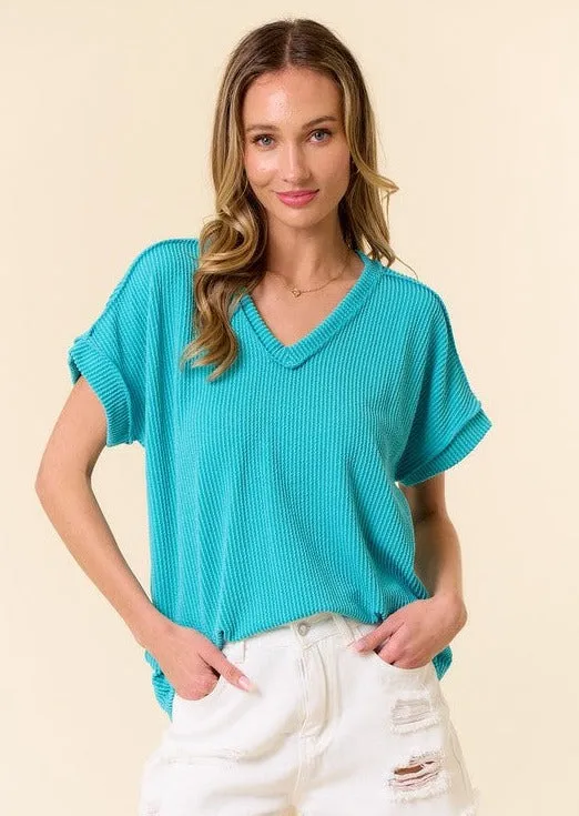 Ribbed Tops in 6 Colors!