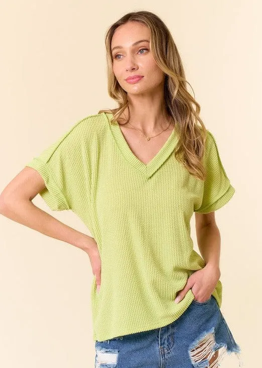 Ribbed Tops in 6 Colors!