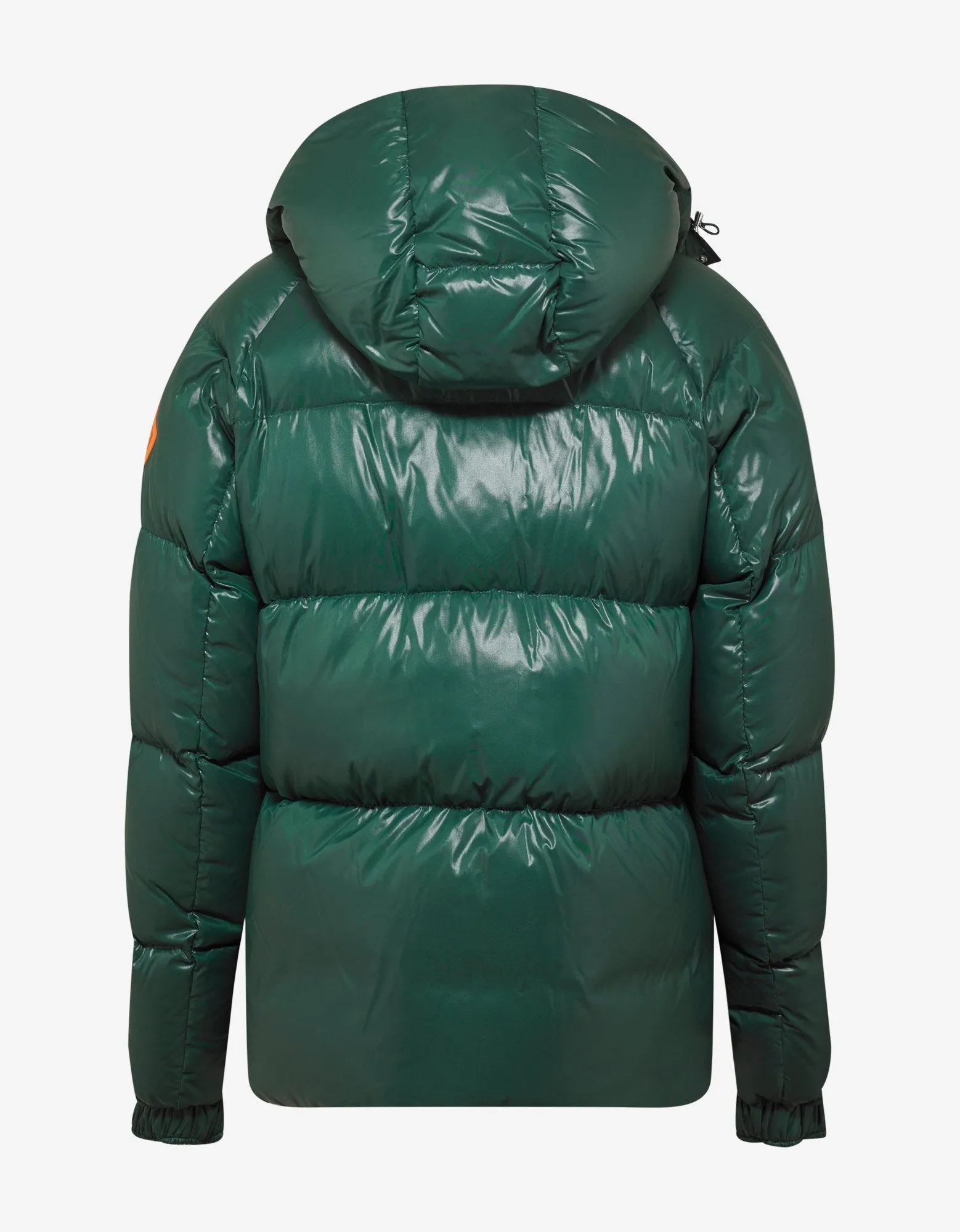 Green Nylon Down Jacket