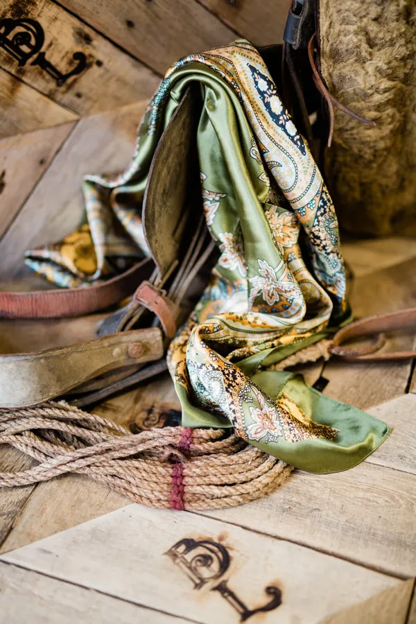 Olive Green Wild Rag