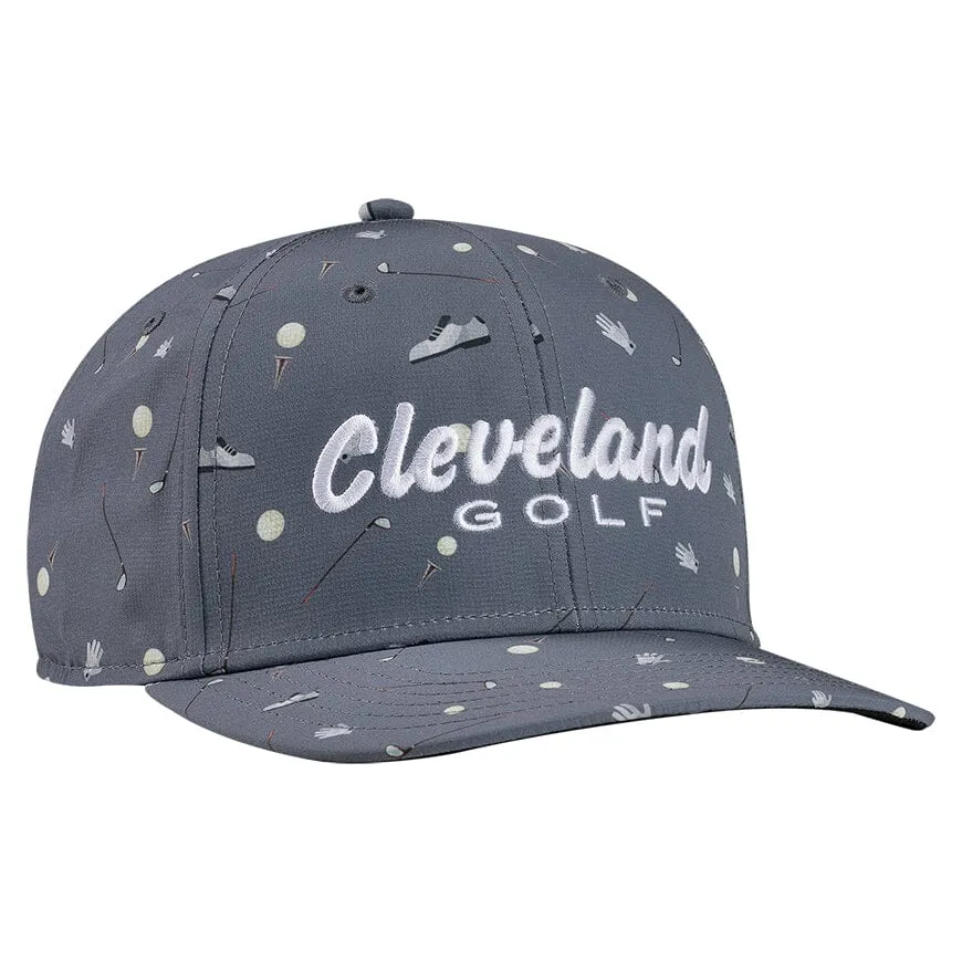 Grey Hat with Cleveland Golf '24 Print