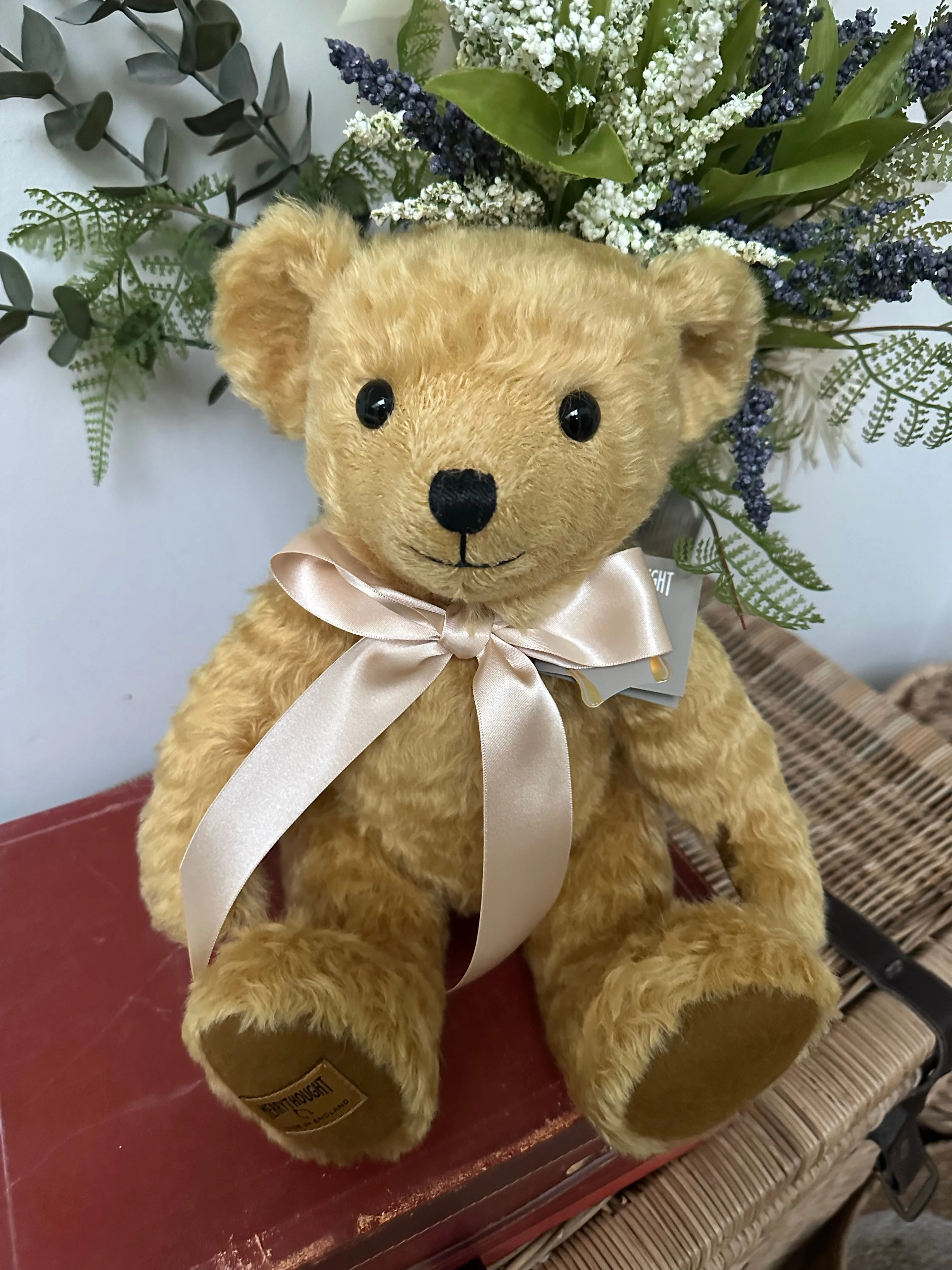 Handmade Butterscotch 14 Inch Merrythought Teddy Bear from the UK