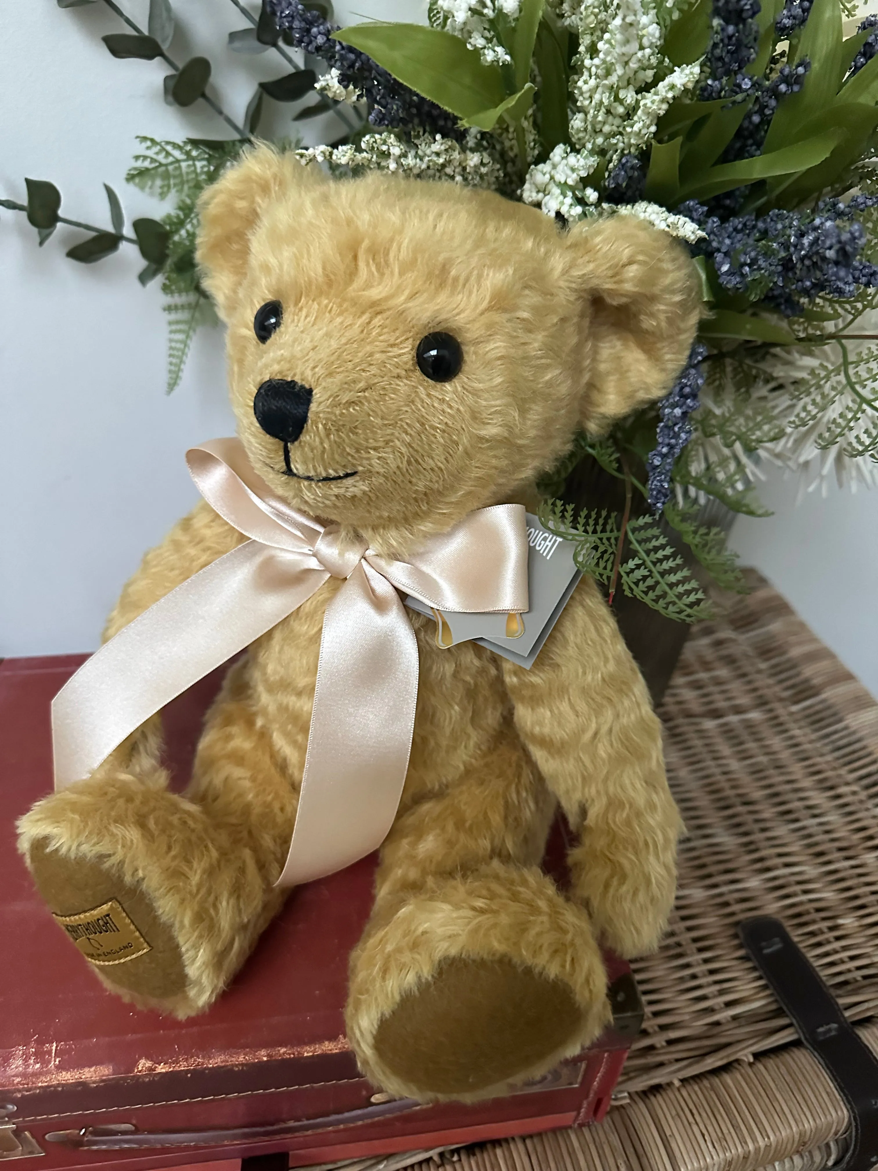 Handmade Butterscotch 14 Inch Merrythought Teddy Bear from the UK