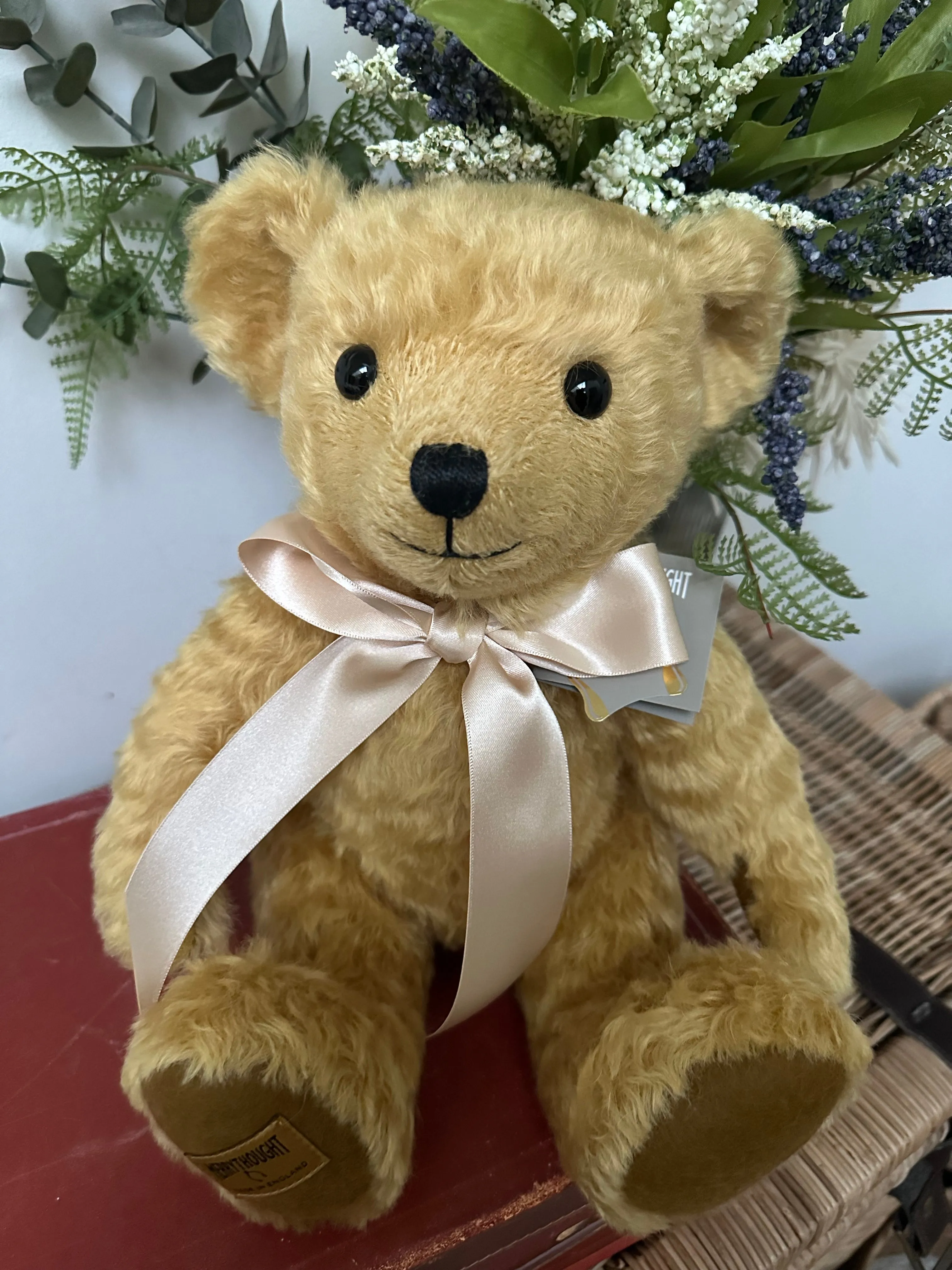 Handmade Butterscotch 14 Inch Merrythought Teddy Bear from the UK