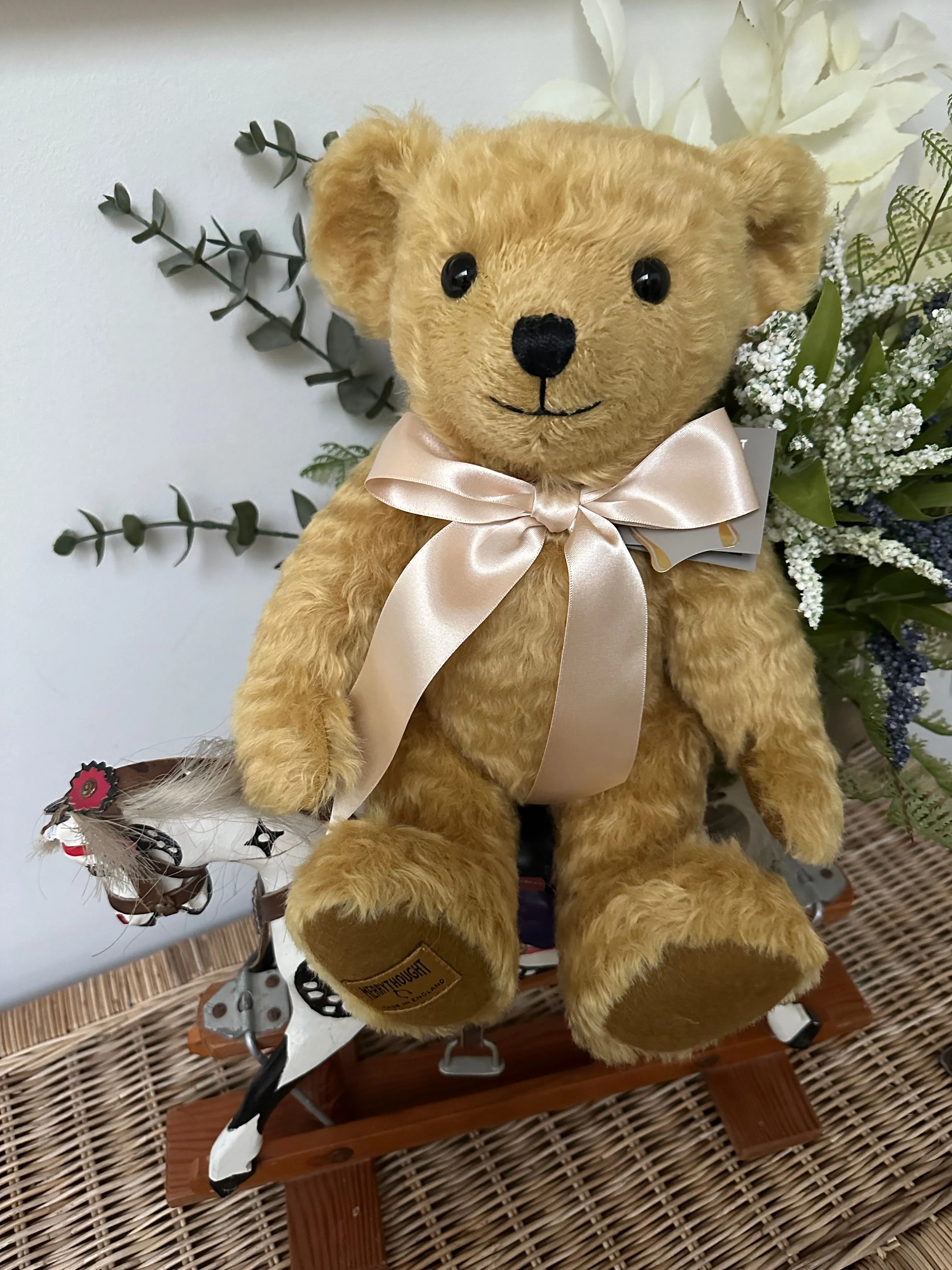 Handmade Butterscotch 14 Inch Merrythought Teddy Bear from the UK