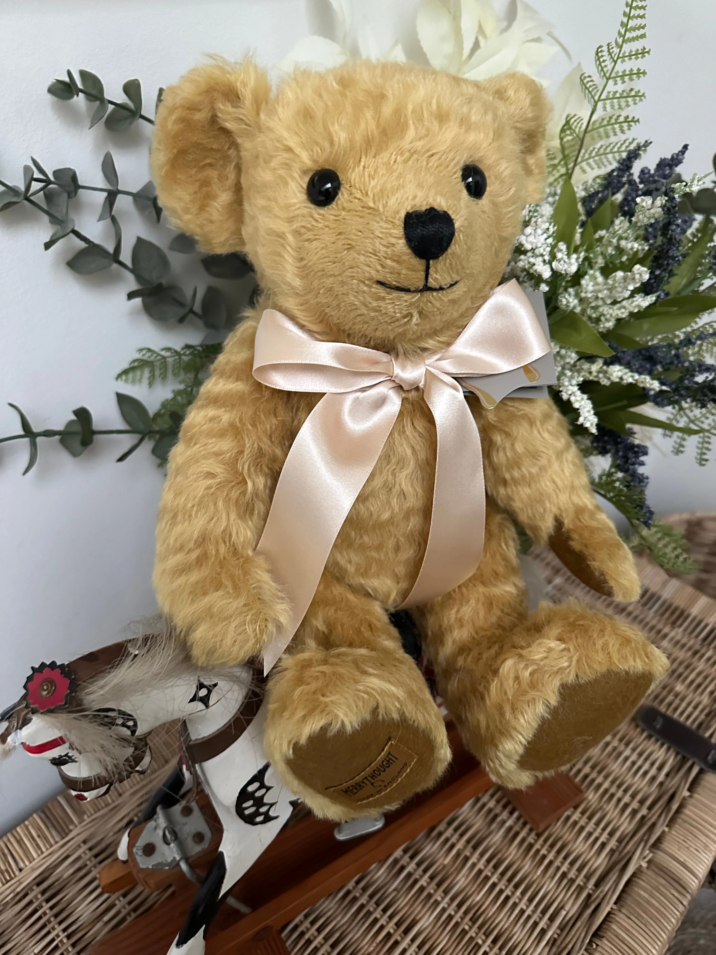 Handmade Butterscotch 14 Inch Merrythought Teddy Bear from the UK