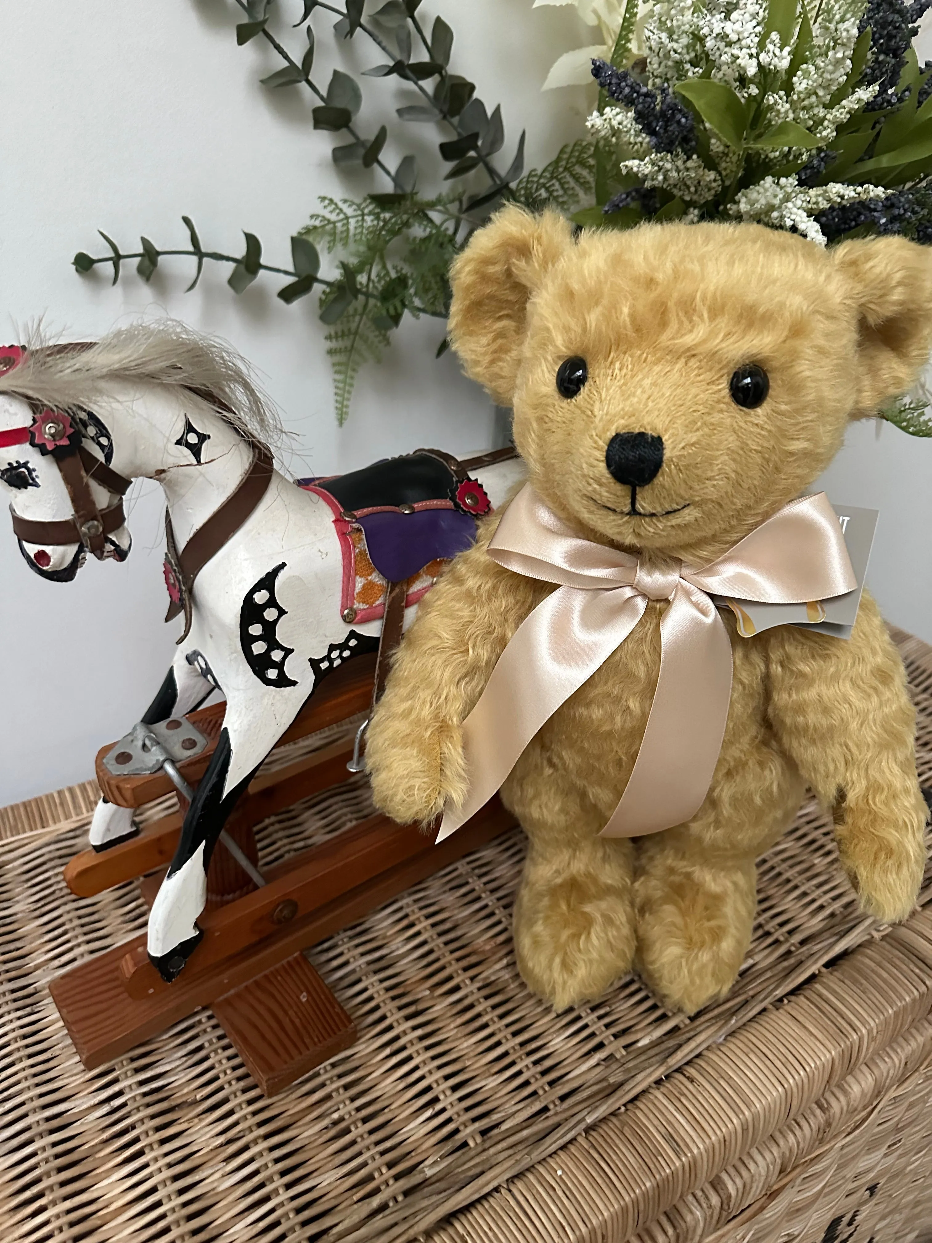 Handmade Butterscotch 14 Inch Merrythought Teddy Bear from the UK