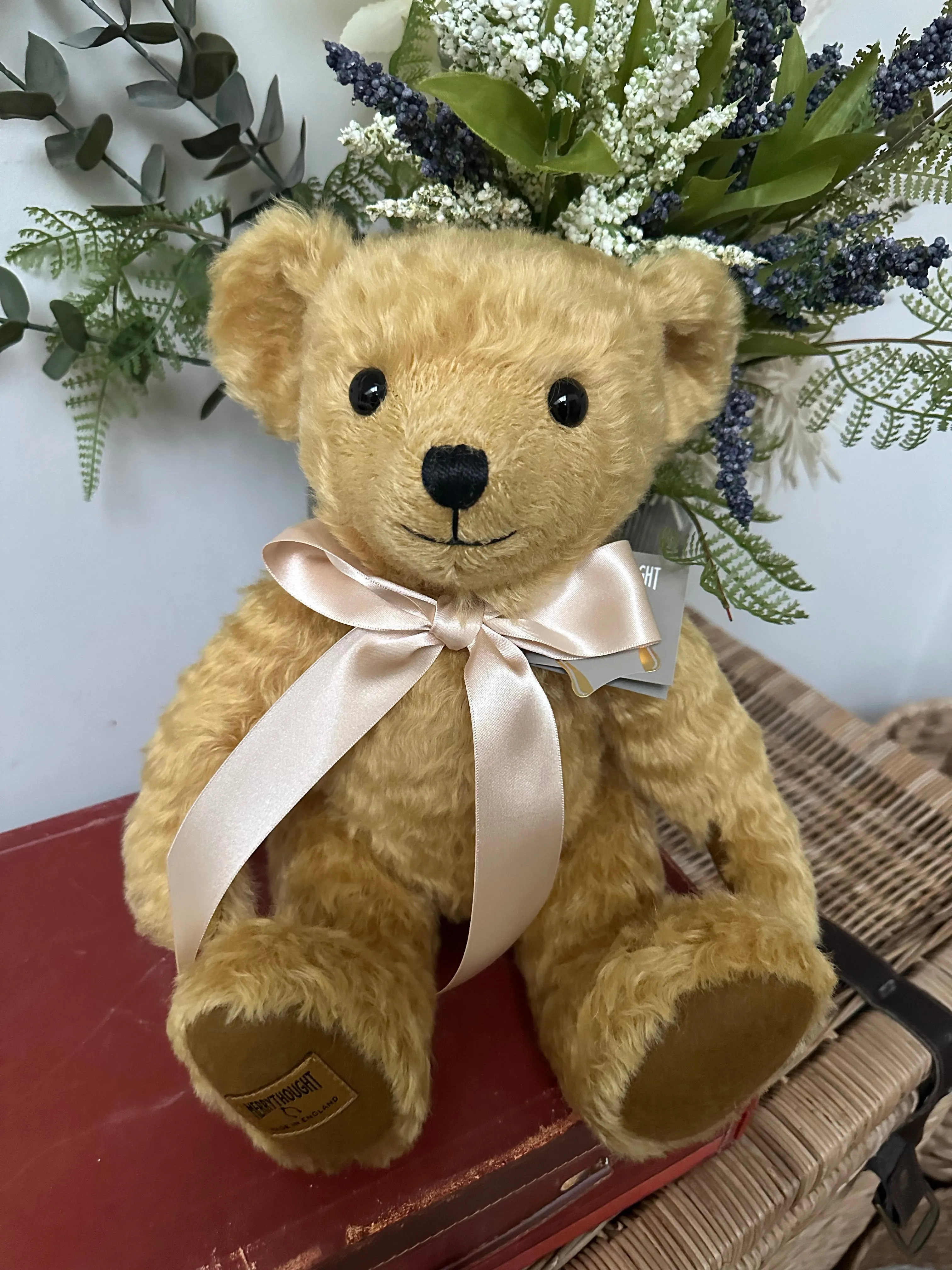 Handmade Butterscotch 14 Inch Merrythought Teddy Bear from the UK