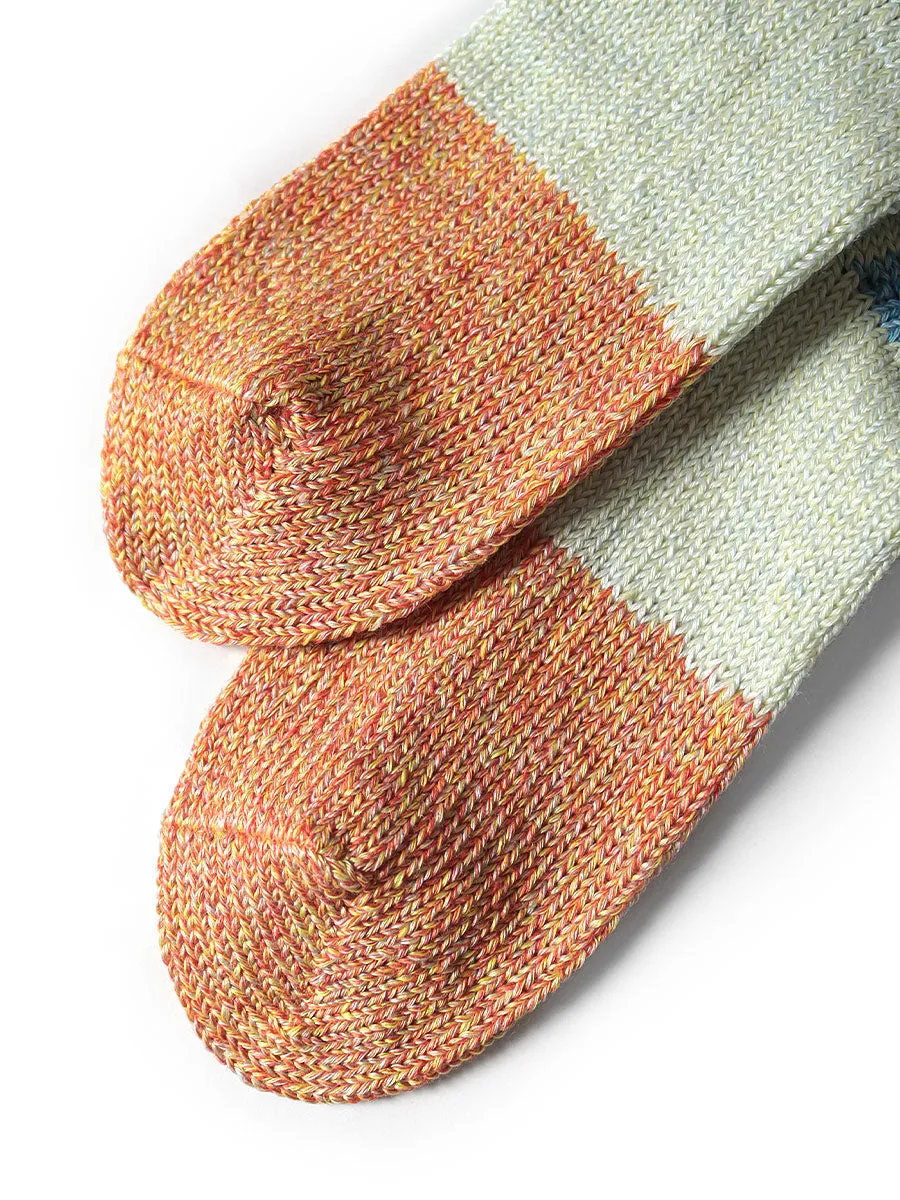 56-Piece Linen Heathered Socks