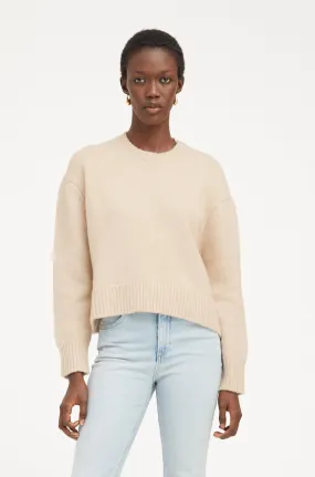 Heavyc Cashmere Sweater in Oat