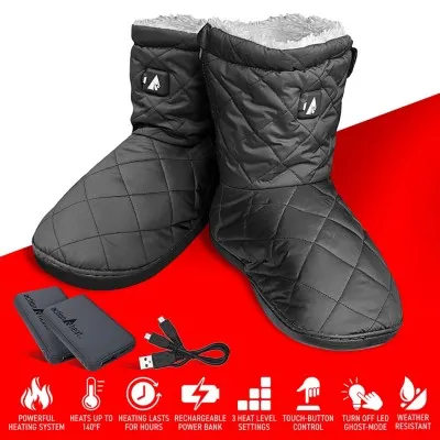 ActionHeat 5V Indoor Battery Heated Shearling Boots