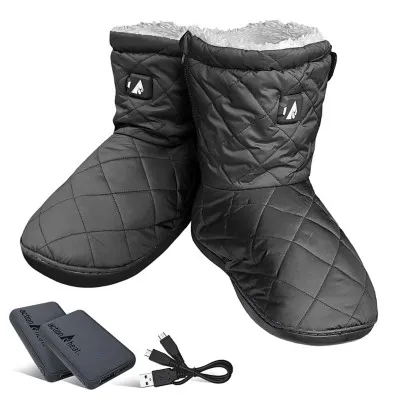 ActionHeat 5V Indoor Battery Heated Shearling Boots