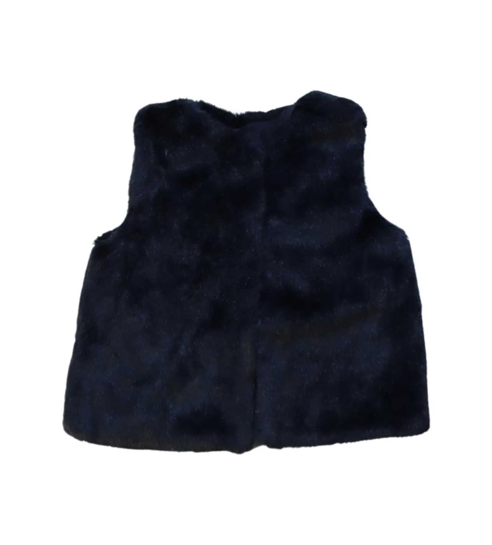 Jacadi Faux Fur Vest in 6T Size